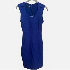 Emporio Armani Ottoman Jersey Sheath dress